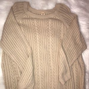 PLUS SIZE FADED GLORY SWEATER